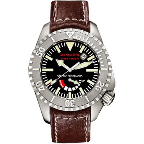 Girard Perregaux Sea Hawk Pro Automatic Black Dial Men's Watch 49941-21-631-HDBA watches