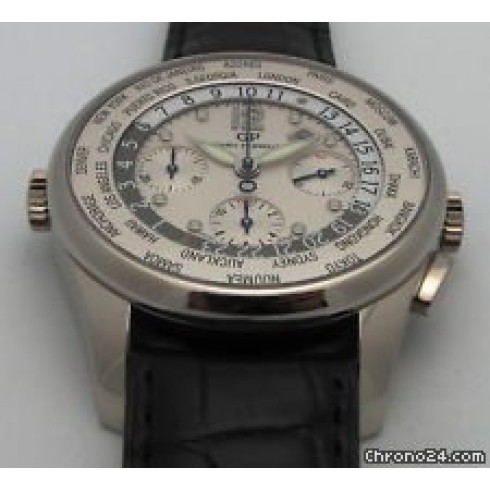 Girard Perregaux WW.TC Chronograph 18kt White Gold Men's Watch 49815-53-152-BA6A watches
