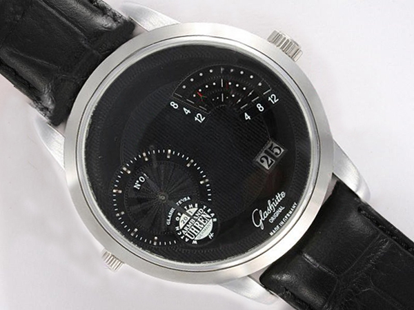Glashutte Pano Edition Panomaticchrono 90-02-33-14-05 Automatic Black Dial 49mm Watch watches
