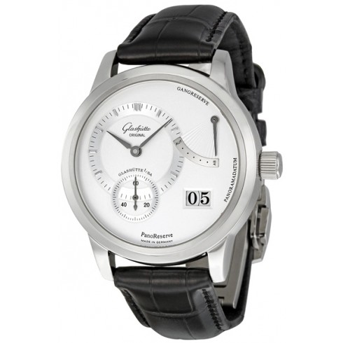 Glashutte PanoReserve Manual Winding Men's Watch H6501020204 watches