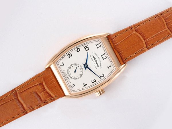Glashutte Senator Karree Panorama Date 39-47-51-51-05 White Dial Rose Gold Case 45x32mm Watch watches