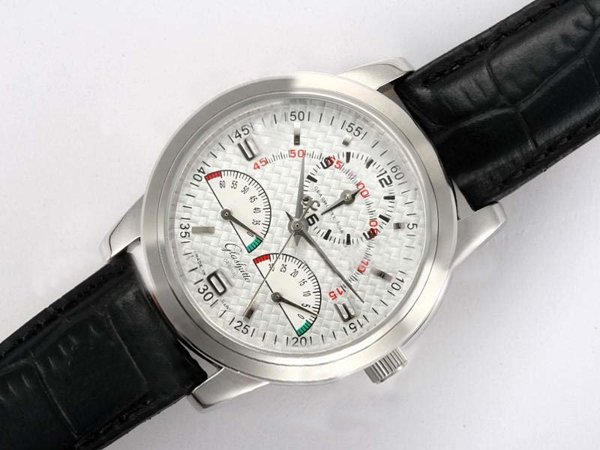 Glashutte Senator Sixties 39-34-03-22-04 Round White Dial Automatic Watch watches