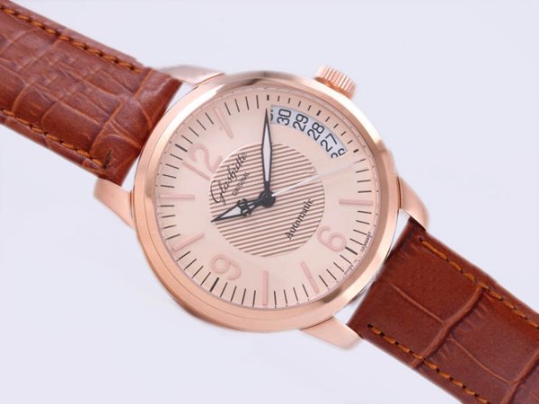 Glashutte Senator Sixties 39-52--01-04 Round Midsize Automatic Watch watches