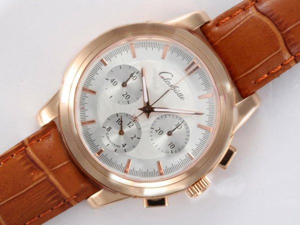 Glashutte Sport Evolution Chronograph 39-31-43-61-02 Manual Winding Midsize 40mm Watch watches