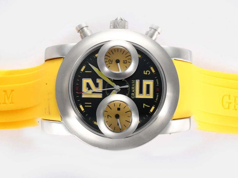 Graham Swordfish Big 12-6 Steel 2SWAS.B16A.K33B Midsize Automatic Watch watches