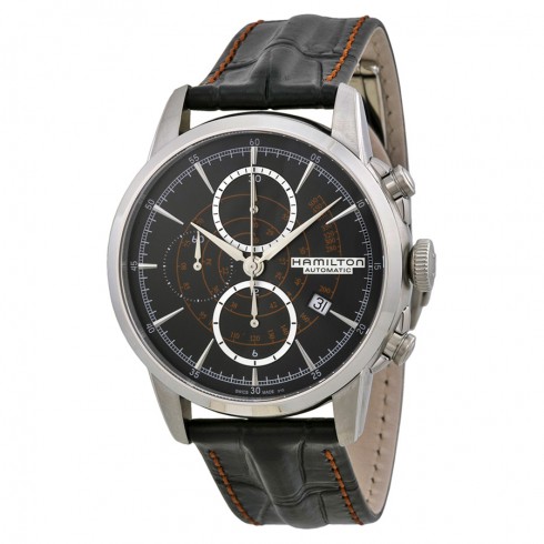 Hamilton American Classic Black Dial Chronograph Men's Watch H40656731 watches