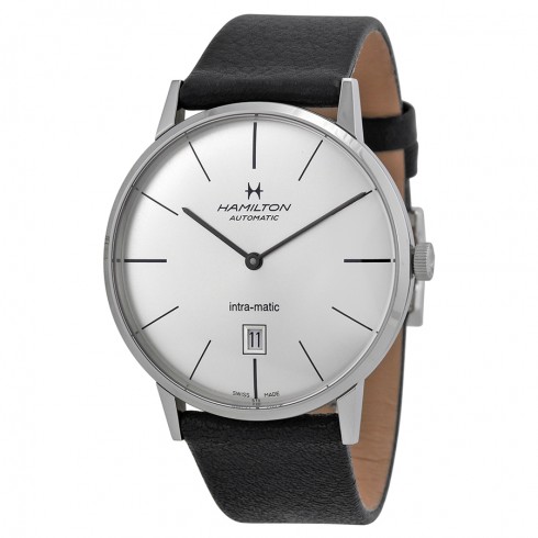 Hamilton American Classic Intra-Matic Silver Dial Men's Watch H38755751 watches