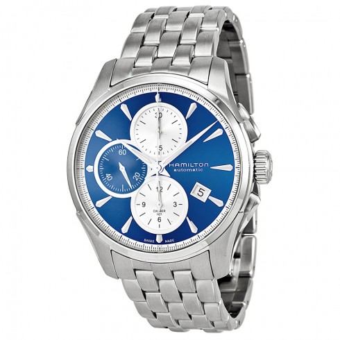 Hamilton American Classic Jazzmaster Blue Dial Stainless Steel Men's Watch H32596141 watches