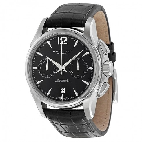 Hamilton American Classic Jazzmaster Chronograph Automatic Black Dial Men's Watch H32606735 watches