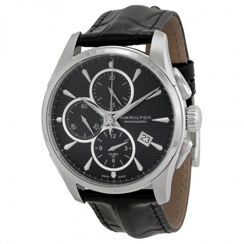 Hamilton Jazzmaster Automatic Chronograph Black Dial Men's Watch H32596731 watches