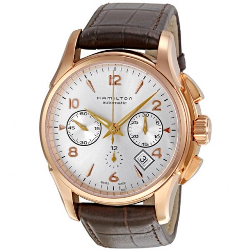 Hamilton Jazzmaster Automatic Chronograph Rose Gold-tone Men's Watch H32646555 watches