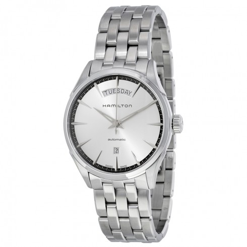 Hamilton Jazzmaster Automatic Silver Dial Stainless Steel Men's Watch H42565151 watches