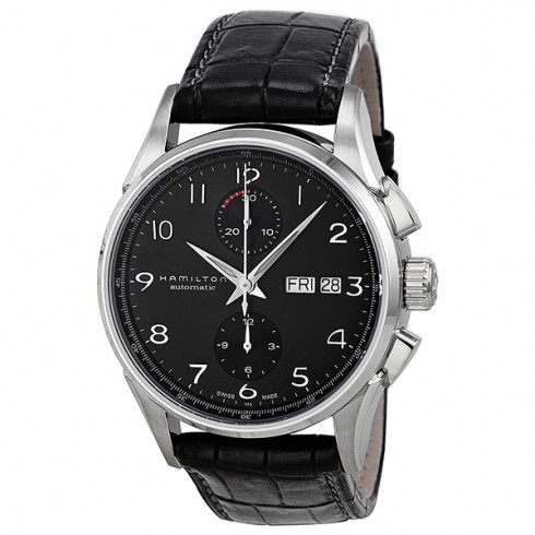 Hamilton Jazzmaster Conservation Automatic Chronograph Black Dial Men's Watch H32576735 watches