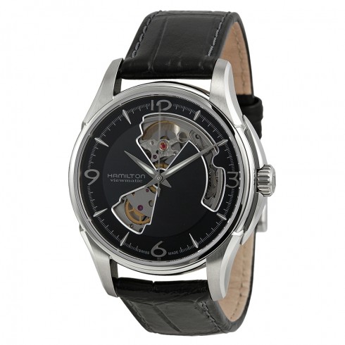 Hamilton Jazzmaster Open Heart Black Dial Automatic Men's Watch H32565735 watches
