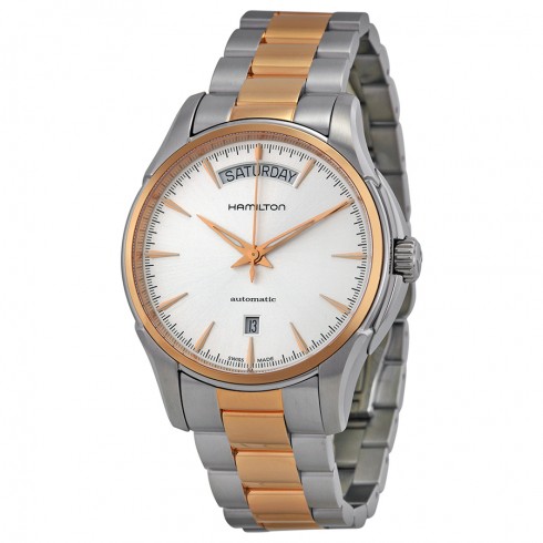 Hamilton Jazzmaster Silver Dial Two-tone Men's Watch H32595151 watches