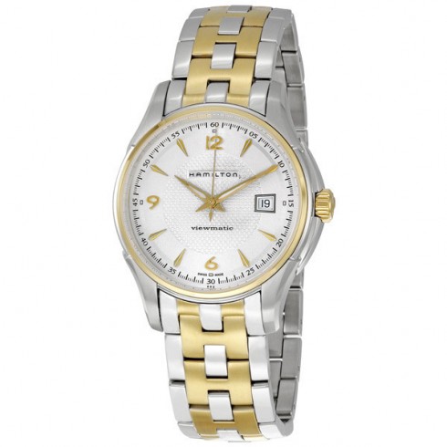 Hamilton Jazzmaster Viewmatic Two-tone Silver-White Dial Men's Watch H32525155 watches