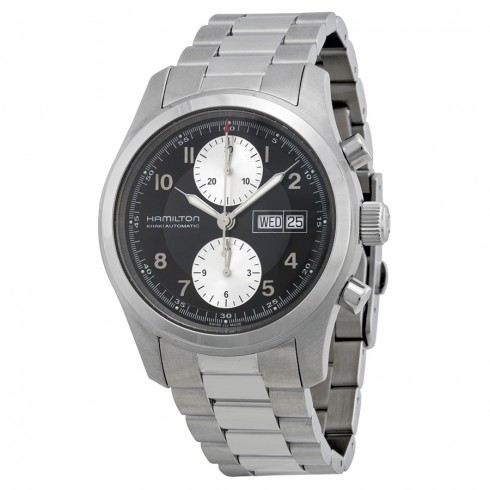 Hamilton Khaki Field Chronograph Automatic Men's Watch H71566133 watches