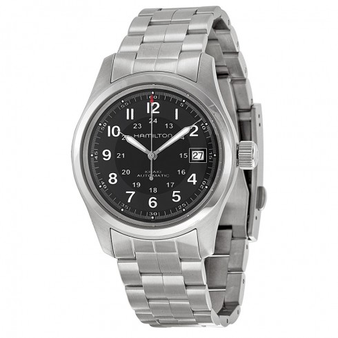 Hamilton Khaki Field Stainless Steel Men's Watch H70455133 watches