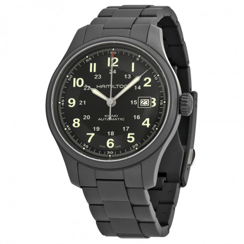 Hamilton Khaki Field Titanium Men's Watch H70565133 watches