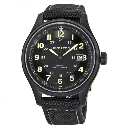 Hamilton Khaki Field Titanium Men's Watch H70575733 watches