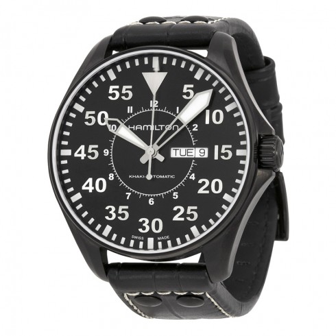 Hamilton Khaki King Pilot Automatic Men's Watch H64785835 watches