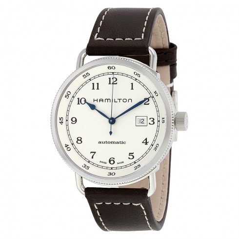 Hamilton Khaki Navy Pioneer Silver Dial Automatic Men's Watch H77715553 watches