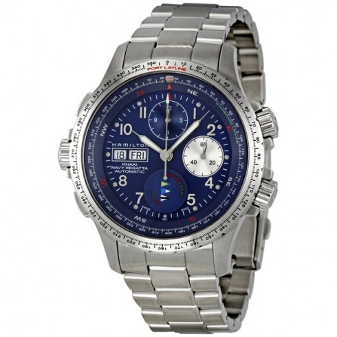 Hamilton Khaki Navy Regatta Men's Watch H77636143 watches