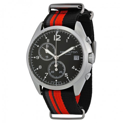 Hamilton Khaki Pioneer Pilot Black Dial Men Watch H76552933 watches