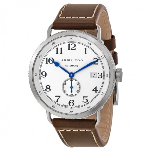 Hamilton Navy Pioneer Silver Dial Men's Watch H78465553 watches