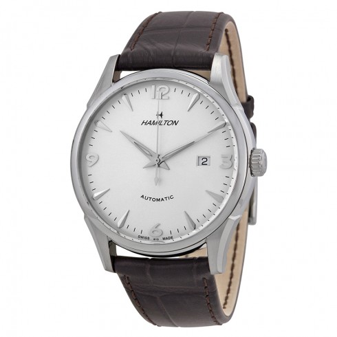 Hamilton Timeless Classic Silver Dial Leather Men's Watch H38715581 watches