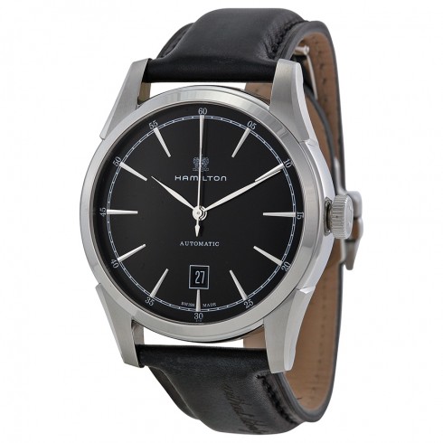 Hamilton Timeless Classic Spirit Of Liberty Automatic Black Dial Men's Watch H42415731 watches