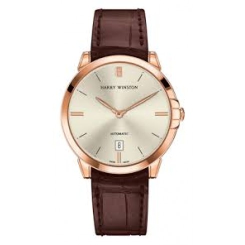 Harry Winston Midnight Automatic 18Kt Rose Gold Unisex Watch MIDAHD39RR001 watches