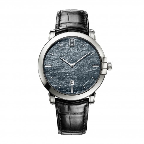 Harry Winston Midnight Automatic Metallic Slate Dial Men's Watch MIDAHD42WW003 watches