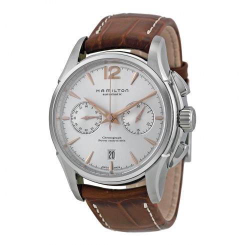 Hamilton Jazzmaster Chronograph Silver Dial Men's Watch H32606555 watches