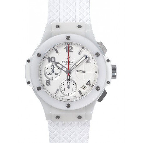 Hublot Aspen White Dial Rubber Automatic Men's Watch 342.CH.230.RW watches
