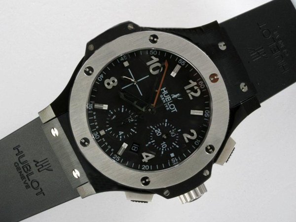Hublot Big Bang 44mm 301.AM.130.RX.YCM07 Black Dial Automatic PVD Bezel Watch watches
