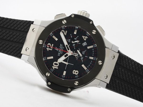 Hublot Big Bang 44mm 301.CT.130.RX Quartz Chronograph Black Dial Watch watches