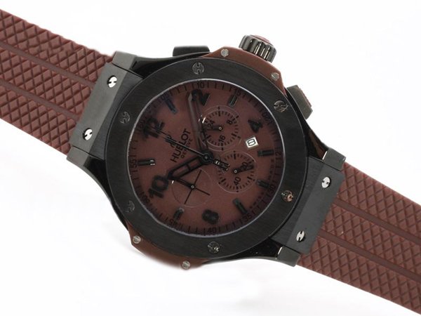 Hublot Big Bang 44mm 301.PI.500.RX Brown Dial Round PVD Case Watch watches