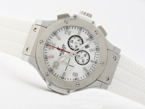 Hublot Big Bang 44mm 301.SE.230.RW Stainless Steel Case Stainless Steel Bezel White Dial Watch watches