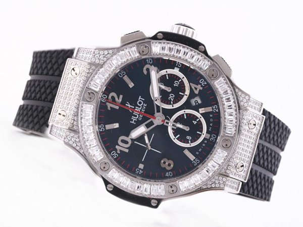 Hublot Big Bang 44mm 301.SW.130.RX.094 Black Rubber Strap Midsize 44mm Watch watches