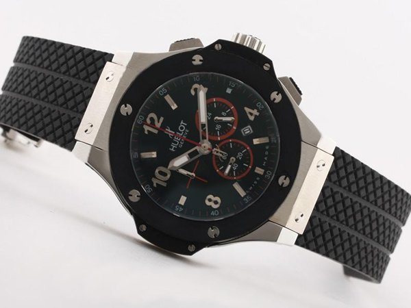 Hublot Big Bang 44mm 301.TM.425.RX 44mm Black Dial Stainless Steel Case Watch watches
