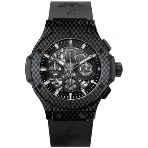 Hublot Big Bang Aero Bang Black Carbon Fiber Dial Automatic Men's Watch 311.QX.1124.RX watches