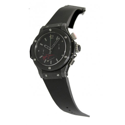Hublot Big Bang Ayrton Senna Black Dial Ceramic Rubber Men's Watch 309.CM.134.RX.AES07 watches