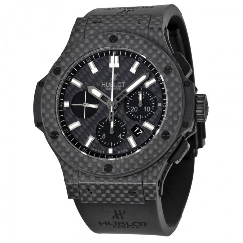 Hublot Big Bang Black Carbon Fiber Dial Automatic Chronograph Men's Watch 301QX1724RX watches