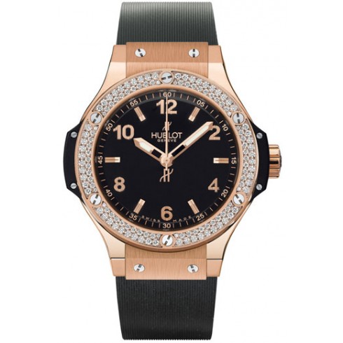 Hublot Big Bang Black Dial Automatic Black Rubber Unisex Watch 361.PX.1280.RX.1104 watches