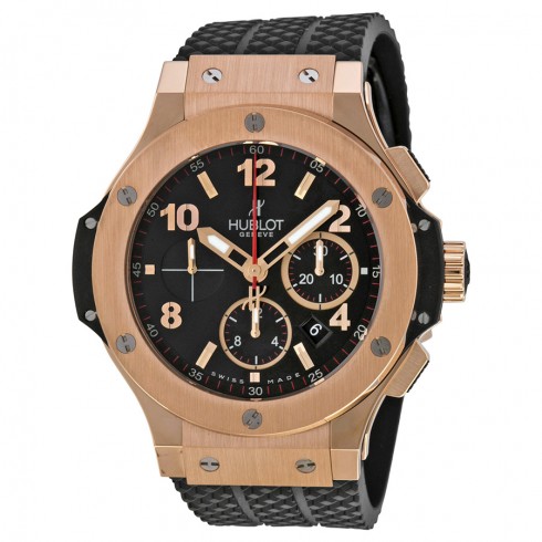 Hublot Big Bang Black Dial Black Rubber Men's Watch 301PX130RX watches
