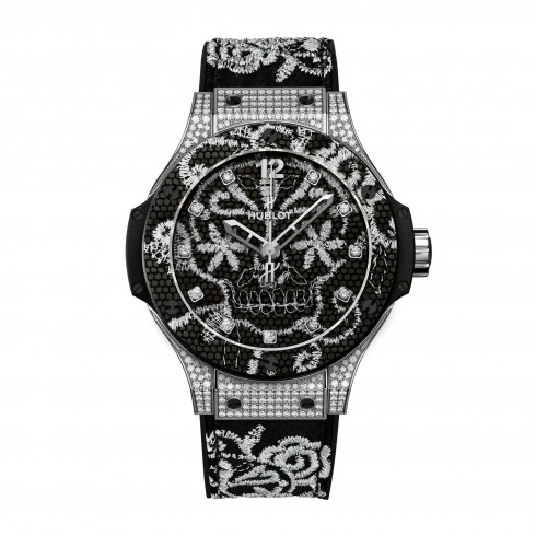 Hublot Big Bang Broderie Stainless Steel Diamond Set Limited Edition Ladies Watch 343.SX.6570.NR.0804 watches