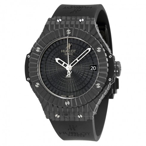 Hublot Big Bang Caviar Black Dial Automatic Men's Watch 346.CX.1800.RX watches