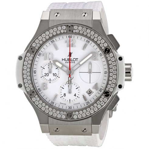 Hublot Big Bang Chronograph UWhite Dial White Rubber nisex Watch 342SE230RW114 watches