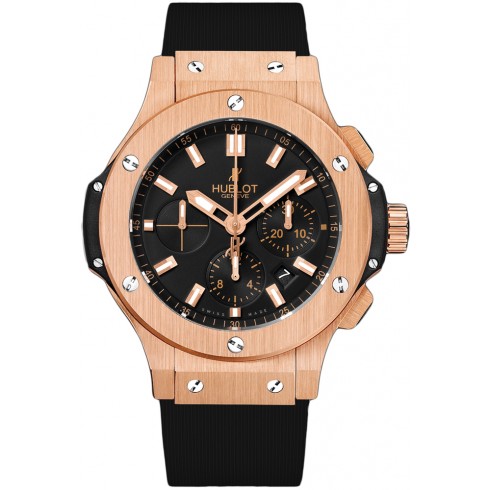 Hublot Big Bang Dial Black 18 kt Rose Gold Casual Men's Watch 301.PX.1180.RX watches